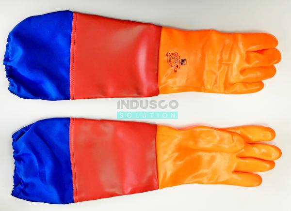 Handschuhe mit PVC-Belag Bild